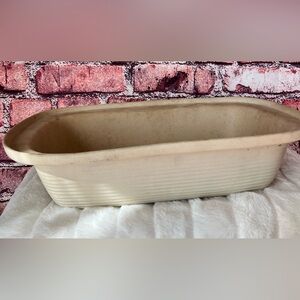 Pampered Chef Family Heritage Stoneware Classics Collection Roaster Pan